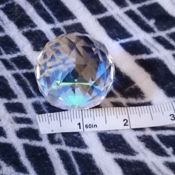 3 Piece Crystal Suncatcher Clear Crystal Ball Prism Suncatchers - 3 Pieces - Picture 5 of 13